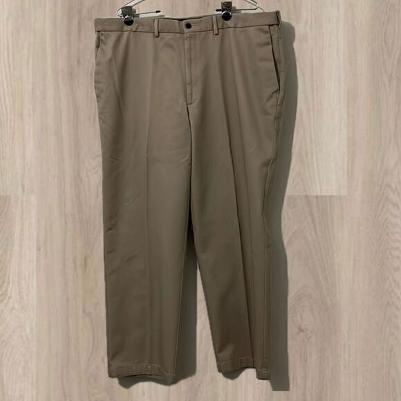 Haggar Khaki Dress Pants - Picture 1 of 9